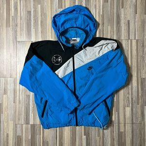 Very Rare Vintage 90s Nike Windbreaker SZ Large Raiders Boy Scouts LA Multicolor